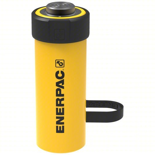 Enerpac RC154 Hydraulic Ram Single Acting, 15 ton Nominal Capacity, 4 in Nominal Stroke Lg, Steel
