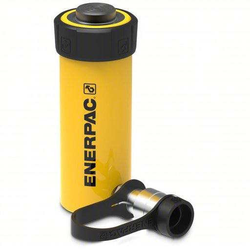Enerpac RC154 Hydraulic Ram Single Acting, 15 ton Nominal Capacity, 4 in Nominal Stroke Lg, Steel