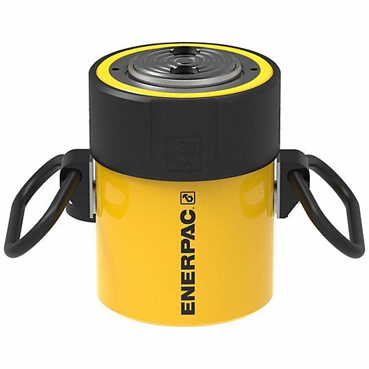 Enerpac RC502 Hydraulic Ram Single Acting, 50 ton Nominal Capacity, 2 in Nominal Stroke Lg, Steel