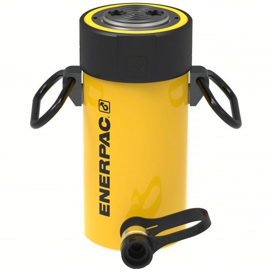 Enerpac RC506 Hydraulic Ram Single Acting, 50 ton Nominal Capacity, 6 in Nominal Stroke Lg, Steel