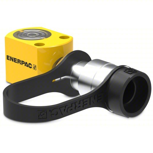 Enerpac RC50 Hydraulic Ram Single Acting, 5 ton Nominal Capacity, 5/8 in Nominal Stroke Lg, Steel, RC