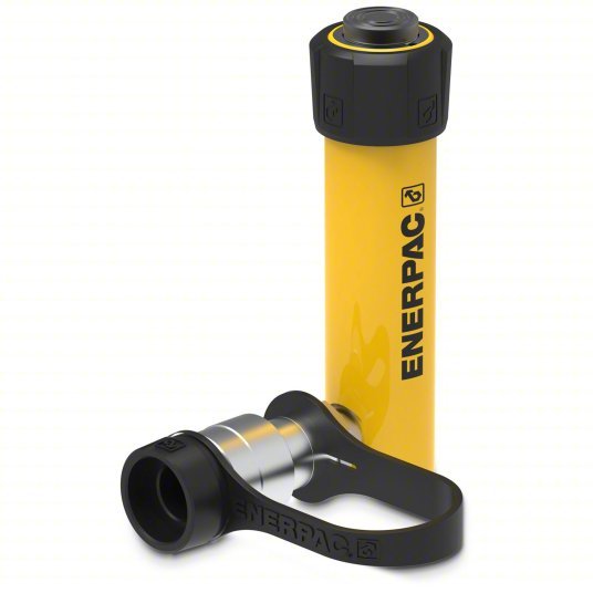 Enerpac RC53 Hydraulic Ram Single Acting, 5 ton Nominal Capacity, 3 in Nominal Stroke Lg, Steel