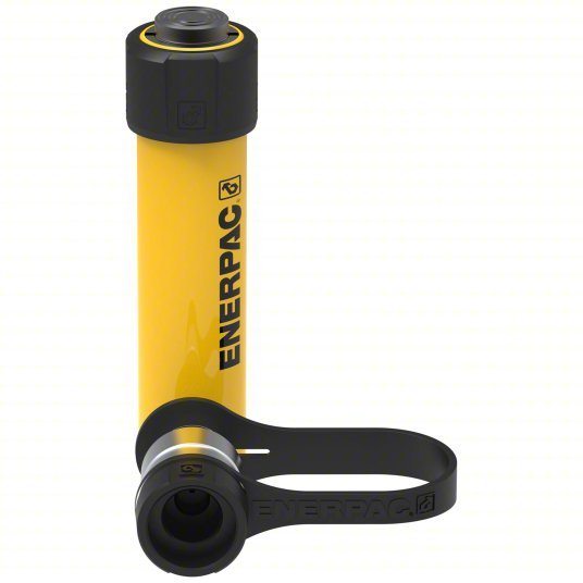 Enerpac RC53 Hydraulic Ram Single Acting, 5 ton Nominal Capacity, 3 in Nominal Stroke Lg, Steel