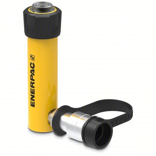 Enerpac RC53 Hydraulic Ram Single Acting, 5 ton Nominal Capacity, 3 in Nominal Stroke Lg, Steel