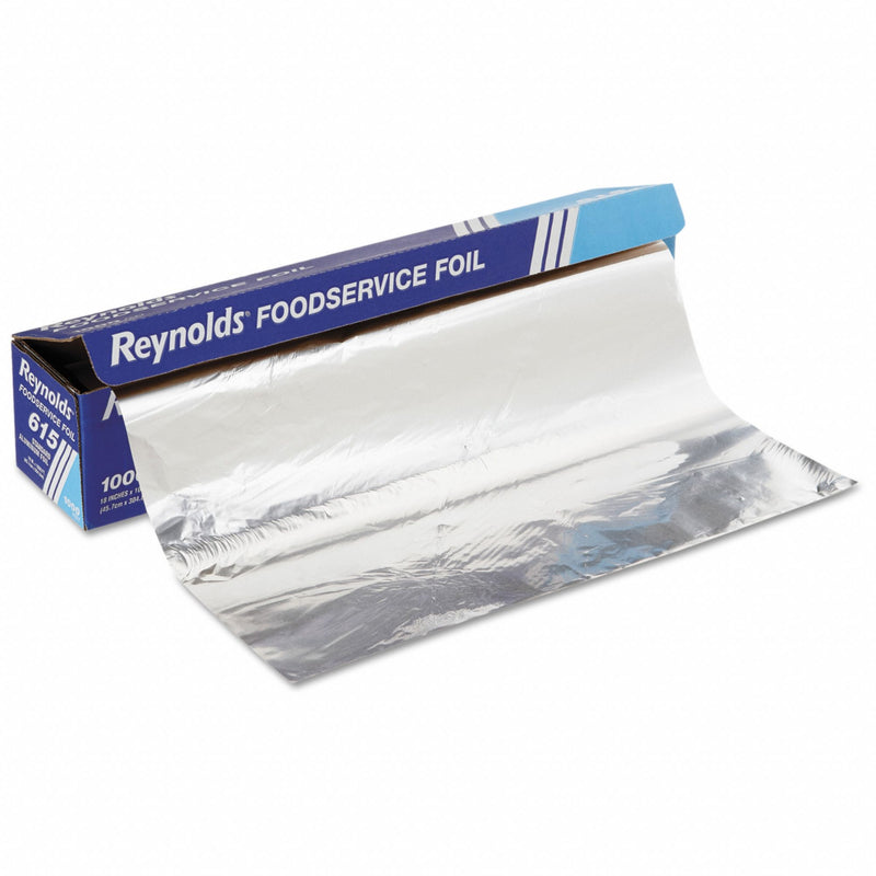 Reynolds 615 Aluminum Foil Roll, Medium-Weight, 1,000 ft Roll, 18 in Wd