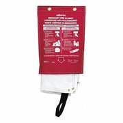 Sellstrom S97450 Fire Blanket, 6 ft x 5 ft, Fiberglass