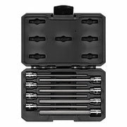 Tekton SHB91313 Socket Bit Set 1 - 25 Pieces, 3/8 in Drive Size, 8 Pieces, 1/8 in to 3/8 in Tip Size Range