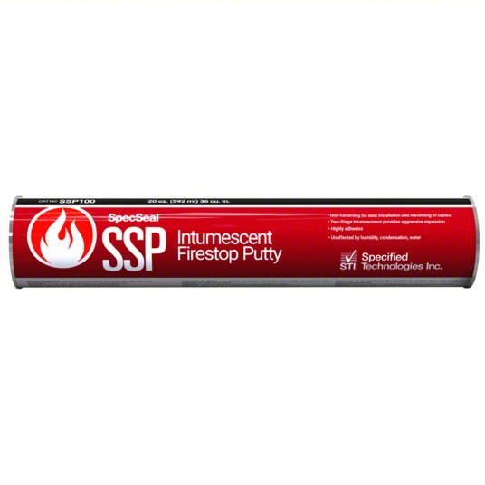 STI SSP100 Barrier Putty, 36 Cu In., Red