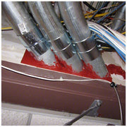 STI SSS100 Fire Barrier Sealant Caulk, Red, Intumescent, Watertight