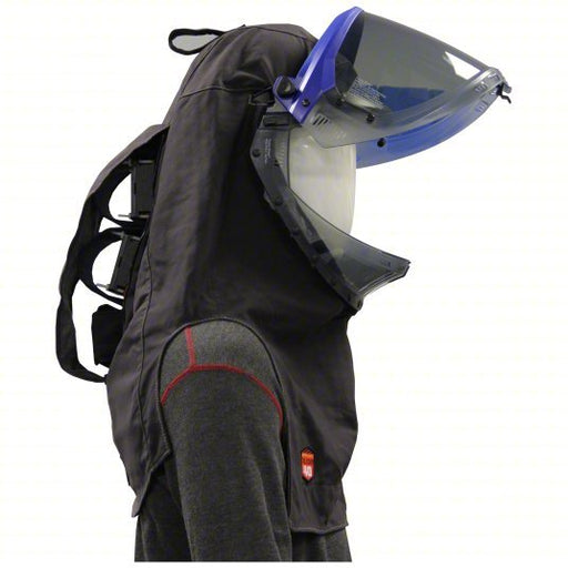 Mechanix Wear SWH-40H3P-GPGY-FAN Arc Flash Lift Front Hood 4 PPE CAT, 40 cal/sq cm ATPV, Pyrad ( 9.2 oz/sq yd )