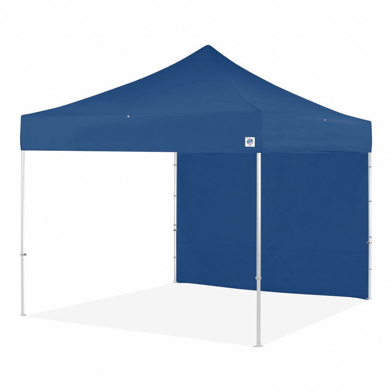 E-Z UP SWP313RB Sidewall, Blue, Truss Clips, Polyester, 78 3/4 in Overall Wd, 156 in Overall Ht, SWP313RB
