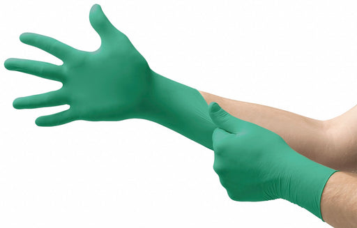 Ansell 92600 Disposable Gloves, Chemical-Resistant/Food-Grade, 2XL ( 10 1/2 ), 5 mil, Powder-Free, 90 PK