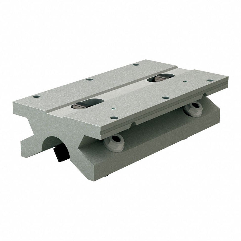 PBC Linear TWN-12-OPN Twin Roller Pillow Block, For 3/4 in Round Shaft, 1,200 lbf Dynamic Load Rating
