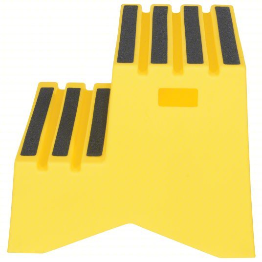 Vestil VST-2-Y 2 Steps, Polyethylene Step Stool, Load Capacity, Yellow