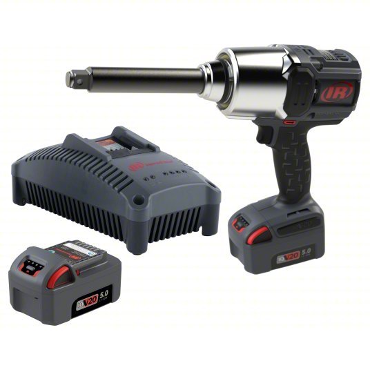 Ingersoll Rand W8571-K2 Cordless Impact Wrench 3/4 in Square Drive Size, 2,000 ft-lb Fastening Torque, Brushless Motor