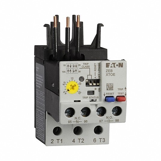 Eaton XTOE020CCS Overload Relay Electronic Protection, 3 Poles, 1NO/1NC, Phase Loss Sensitivity, Frame Size C