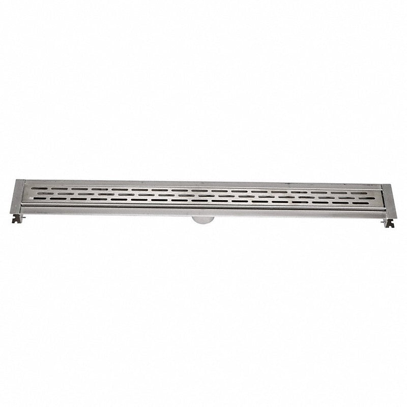 Zurn ZS880-36 Shower Drain, Linear, Stnlss Steel, 36in L