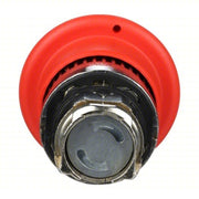 Schneider ZB4BT84 Push Button Operator 22 mm Size, Maintained Push / Maintained Pull, Red, Metal