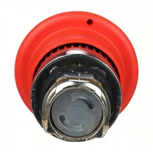 Schneider ZB4BT84 Push Button Operator 22 mm Size, Maintained Push / Maintained Pull, Red, Metal