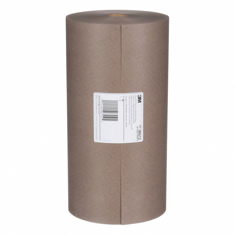 3M 06512 Scotch Steel Gray Masking Paper, 12 in x 1,000 ft