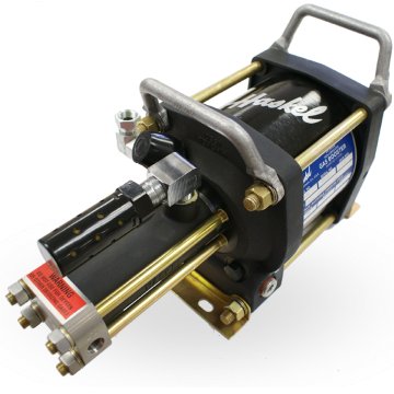 Haskel AG-15 Gas Booster, Single Acting Single Stage, -15 Ratio