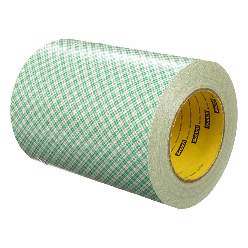 3M 0-00-51111-91707-7 Double Coated Tape, 6 in Wd, 36 yd Lg, Off-White, Kraft Paper, 180°F Performance Temp - Max
