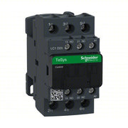 Schneider LC1D25G7 IEC Magnetic Contactor Non-Reversing, 3 Poles, 25 A, 120V AC Coil, 1NO/1NC