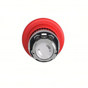 Schneider ZB4BT84TQ Push-Button 22 mm Size, Maintained Push / Maintained Pull, Red, 12/13/4/4X