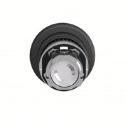 Schneider ZB4BT2 Push Button Operator: 22 mm Size, Maintained Push / Maintained Pull, Black, Metal