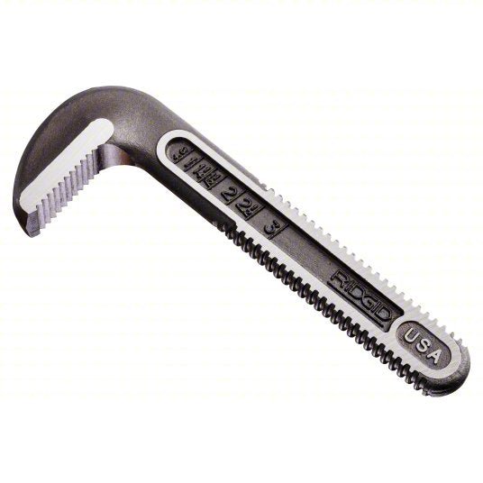 Ridgid 31695 Pipe Wrench Hook Jaw, For 824 / 24 Straight Pipe Wrench Replacement Jaws
