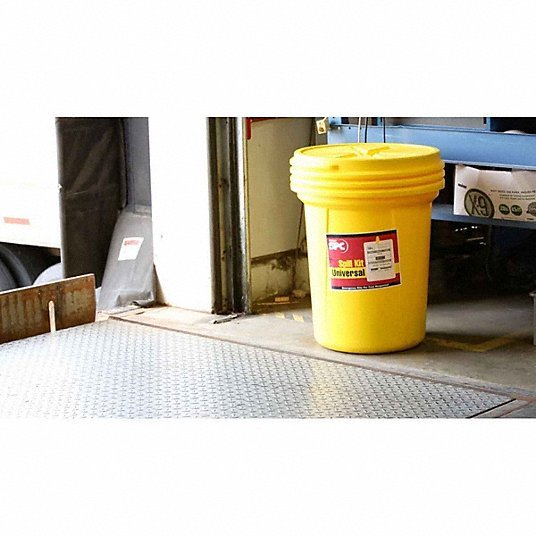 Brady SKA-95 Spill Kit 82 gal Volume Absorbed Per Kit, 95 gal Drum, Handbook, Drum