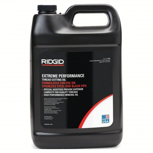 Ridgid 70830 Pipe Thread Cutting Oil 1 gal, Can, Black - Redwood.KV6YJ43