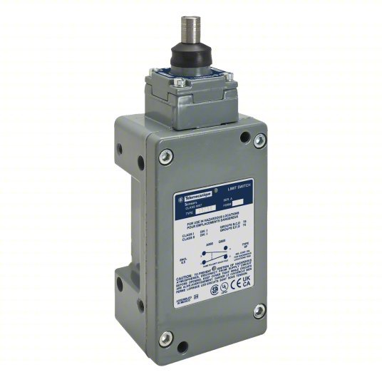 Telemecanique 9007CR61R Hazardous Location Limit Switch Plunger, Metallic, 9007CR, 2NO/2NC - Redwood.KV2UYL8