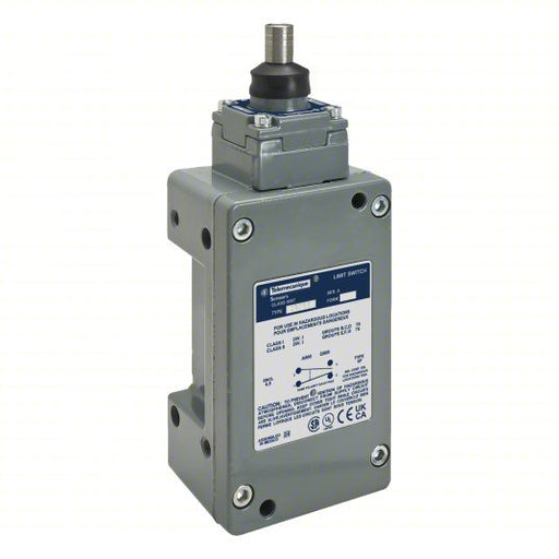 Telemecanique 9007CR61R Hazardous Location Limit Switch Plunger, Metallic, 9007CR, 2NO/2NC - Redwood.KV2UYL8