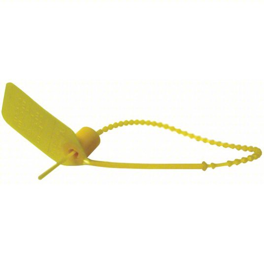 Amerex 01387-P100 Yellow Tamper Seal 100 PK