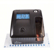 Pyramid 3600SS Time Clock Punch Clock Type, Digital, Black, 5 3/4 in Ht, 6 1/8 in Wd, 6 3/4 in Dp