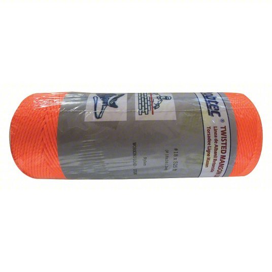 Redwood RW12U292 Twine Twisted, 27 lb Working Load Limit, Spool, 1/16 in Dia, 525 ft Overall Lg
