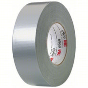 3M 6969 Duct Tape Heavy Duty, 2 in x 60 yd, Silver, Continuous Roll, Pack Qty 1