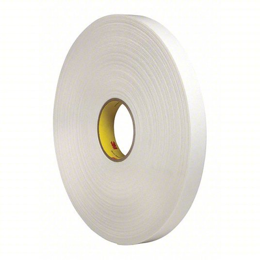 3M T9554462R Double Foam Tape, 1x5 yd.