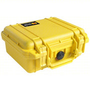 Pelican 1200 Protective Case 7 1/8 in x 9 1/4 in x 4 1/8 in Inside, Flat/Pick and Pluck/Solid, Yellow