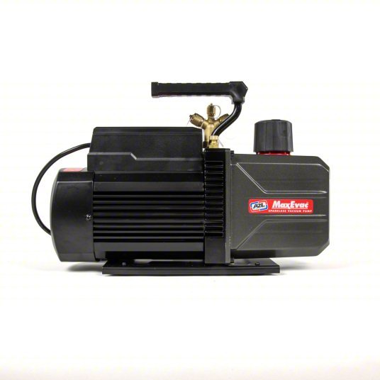 Uniweld MEVP14S MaxEvac Vacuum Pump, A2L Compatible, 14.4 CFM, 1.5 HP 2-Stage, 115V/60 Hz 14.4 cfm, 120V AC