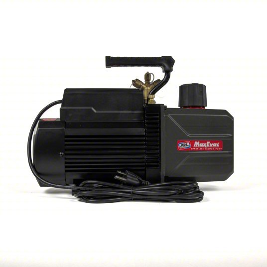 Uniweld MEVP14S MaxEvac Vacuum Pump, A2L Compatible, 14.4 CFM, 1.5 HP 2-Stage, 115V/60 Hz 14.4 cfm, 120V AC