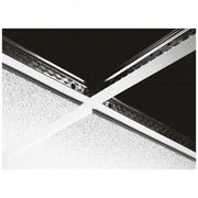 Armstrong XL8323RW Cross Tee, 24 in Overall Lg, 1 3/8 in Overall Ht, Galvanized Steel