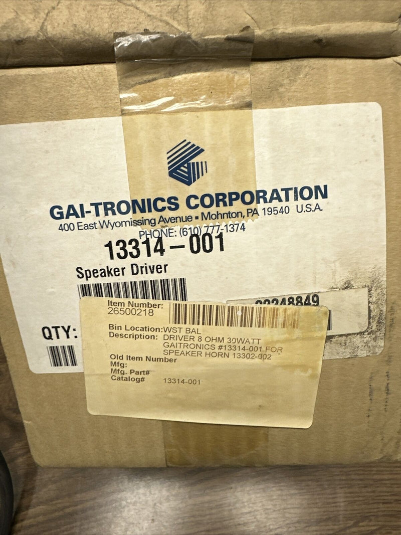 Gai-Tronics 13314-001 Weatherproof Driver Unit, Div 2, 30 Watts at 8 ohms