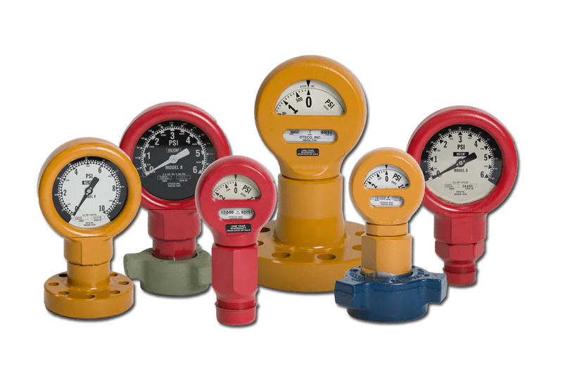Oteco 381541 Model 8 Pressure Gauge Sour