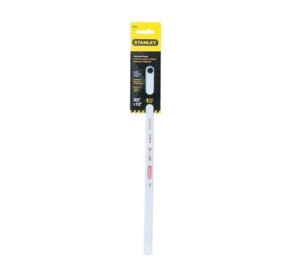 Stanley 15-630 Hacksaw Blade, 12 In, 32 TPI, Bi-metal