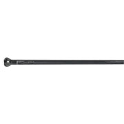 TY-RAP TY528MX Standard Cable Tie, 14 in L, 0.18 in W, Nylon 6/6, Black, Indoor, Outdoor Use, 100 Pack
