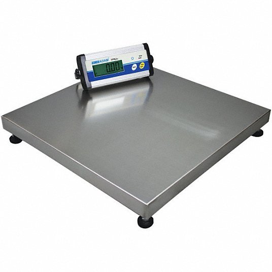 Adam CPWPLUS 150M Digital Platform Bench Scale with Remote Indicator 330 lb./150kg Capacity