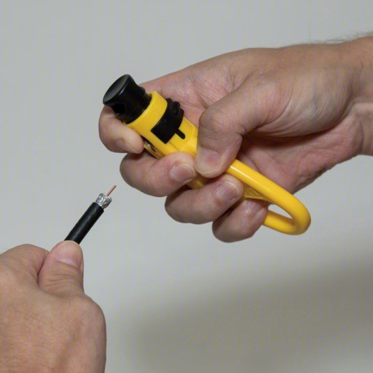 Klein VDV002-818 Crimper and Connector Kit For BNC, R6Q/RG6, Compact/Easy Single Operation/Reliable
