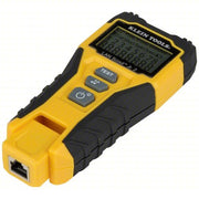 Klein VDV526-200 Cable Tester, LAN Scout Jr. 2, Backlit LCD, Multiple Tone Generator, Use With Dark Cable Systems